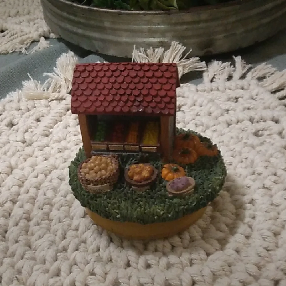 Our American Gift Farm Stand Candle Jar Topper